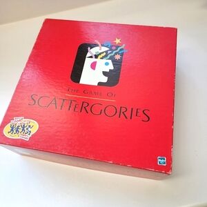 Scattergories Board Game Vintage 80's / 90's Classic Family Game Hasbro